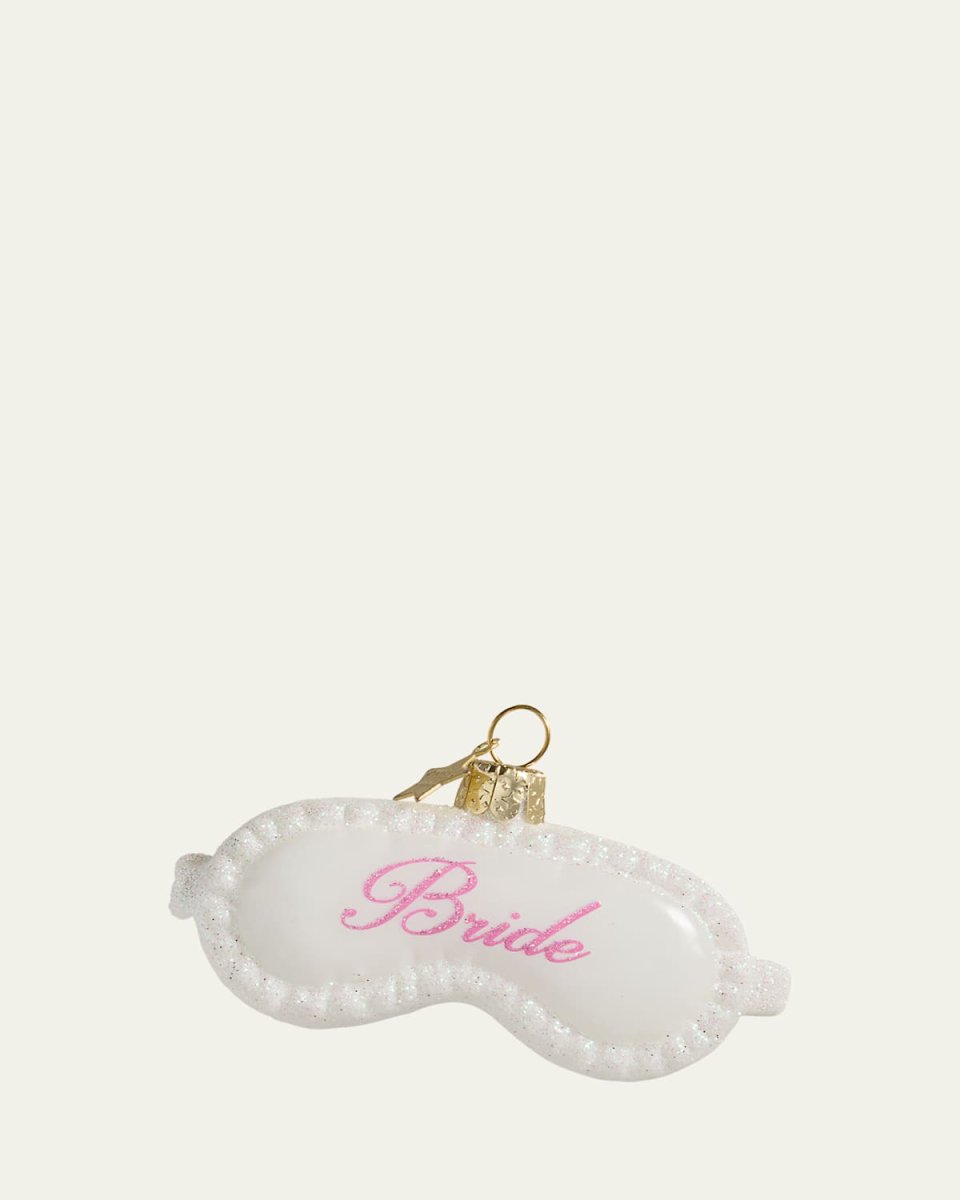 Sleeping Bride Mask Ornament